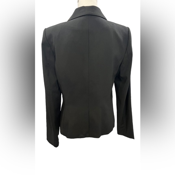 Calvin Klein Black Two-Button Blazer Size 8 - Picture 7 of 14